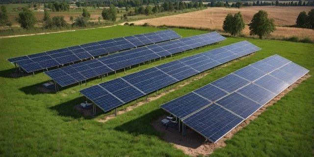 Мережеві сонячні електростанції
